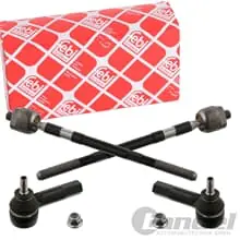 Preisknaller 2x FEBI SPURSTANGE AXIALGELENK + KOPF passend für FORD FIESTA 5 FUSION