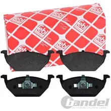 FEBI BREMSBELAGSATZ VORNE für AUDI A1 A3 VW BORA FOX GOLF IV UP NEW BEETLE POLO Sichere Zahlung