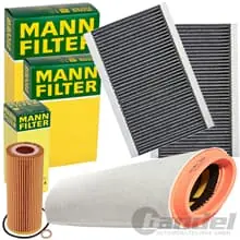 MANN FILTERSATZ INSPEKTIONSPAKET passend für BMW 5er E60 E61 525d 530d Günstig