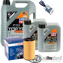 BOSCH ÖLFILTER SET+TOP TEC 4200 5W30 passend für CDI W176 W246 W205 W212 X204 Nur Für Kurze Zeit