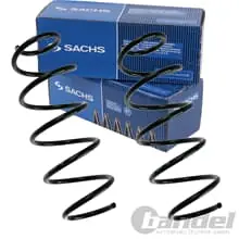 2x SACHS FAHRWERKSFEDER VORDERACHSE für MERCEDES A-KLASSE W169 B-KLASSE W245 Zertifiziert