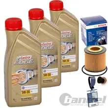BOSCH ÖLFILTER 1457429194+CASTROL 5W30 ÖL 1.2+12V für VW POLO 9N SKODA FABIA 1 2 Preis Gesenkt