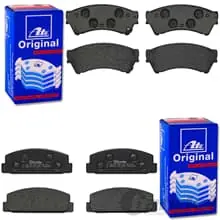 ATE BREMSBELAGSATZ BREMSBELÄGE SET VORNE+HINTEN passend für MAZDA 6 (GH) 1.8-2.5 Bestpreis