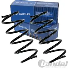 Sonderangebot 2x SACHS FAHRWERKSFEDER VORDERACHSE für OPEL COMBO TIGRA TWINTOP STANDARD