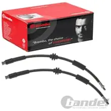 Highlight 2x BREMBO BREMSSCHLAUCH HINTEN RECHTS+LINKS FÜR FORD FOCUS C-MAX (DM2) FOCUS 2
