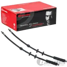 Neuheit 2x BREMBO BREMSSCHLAUCH VORNE RECHTS+LINSK FÜR FORD MONDEO 3 (B4Y, B5Y, BWY)