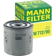 MANN ÖLFILTER W712/95 TDI TGI TSI TFSI für AUDI A1 A3 VW UP TOURAN GOLF 7 POLO Sofort Bestellen