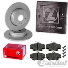 Mega-Angebot ZIMMERMANN BREMSSCHEIBEN + BELÄGE VORNE passend für DACIA SANDERO RENAULT CLIO