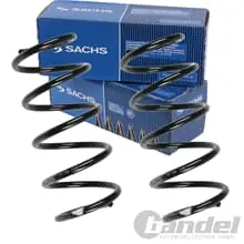 Beliebt 2x SACHS FAHRWERKSFEDER VORDERACHSE für OPEL CORSA C 1.3/1.7 CDTI STANDARD