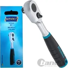 Heißes Angebot HAZET HiPer FEINZAHN-UMSCHALT-KNARRE 863HP 1/4" ZOLL 90-Zähne bis 120 Nm