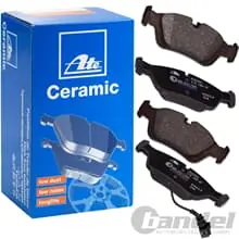 Abverkauf ATE CERAMIC BREMSBELÄGE mit WK VORNE passend für ALFA ROMEO GIULIETTA 2.0 JTDM