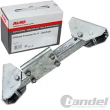 Expressversand ALKO STÜTZRAD TRAVERSE 300kg V-DEICHSEL 440-460mm ZUG-VERBINDUNG ANHÄNGER 3500kg