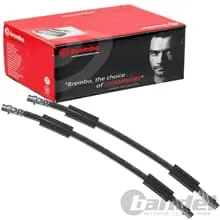 Begrenztes Angebot 2x BREMBO BREMSSCHLAUCH VORNE RECHTS+LINKS FÜR AUDI A6 (4F2, 4F5, 4FH, C6)