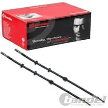 Beliebt 2x BREMBO BREMSSCHLAUCH VORNE RECHTS+LINKS FÜR SEAT CORDOBA (6K1) VW GOLF 3 1H5