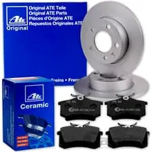 ATE BREMSSCHEIBEN + CERAMIC BELÄGE HINTEN für VW GOLF 4 AUDI A3 TT SEAT OCTAVIA Meistverkauft