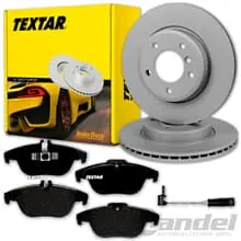 TEXTAR BREMSSCHEIBEN 300mm + BELÄGE HINTEN für MERCEDES C-KLASSE W204 S204 C204 Jetzt Kaufen