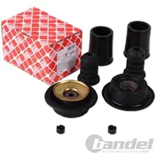 2xFEBI REPERATUR SATZ FEDERBEINLAGER DOMLAGER für VW JETTA 2 GOLF 2 SEAT IBIZA 2 Zertifiziert