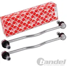 2x FEBI KOPPELSTANGE PENDELSTÜTZE VORNE für OPEL VECTRA C CARAVAN + SIGNUM CC Knallerangebot