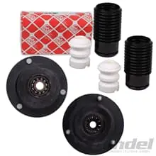 Neu Im Sortiment 2xFEBI FEDERBEINLAGER+PROTECTION KIT VORNE PASSEND FÜR BMW 3er E36