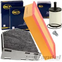 FILTERSET INSPEKTIONSKIT PAKET 1.9+2.0 TDI für VW TOURAN 1T1 2 GOLF 5 AUDI A3 8P Aktuell