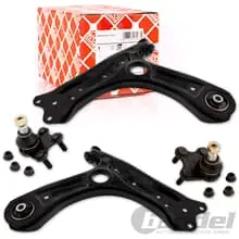 FEBI QUERLENKER + TRAGGELENK für VW POLO 6R 6C AUDI A1 SEAT IBIZA SKODA FABIA Neue Kollektion