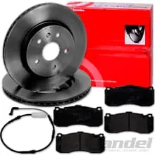Saisonangebot brembo BREMSSCHEIBEN 330mm + BELÄGE VORNE passend für MINI R56 Cooper Works GP