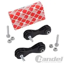 2x FEBI KOPPELSTANGE HINTERACHSE HINTEN für MERCEDES A-KLASSE W169 B-KLASSE W245 Top-Seller