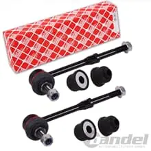 Mega-Angebot 2x FEBI KOPPELSTANGE PENDELSTÜTZE STABI HINTEN für OPEL ANTARA CHEVROLET CAPTIVA