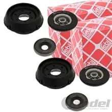 2x FEBI FEDERBEINLAGER DOMLAGER VORDERACHSE passend für RENAULT CLIO 2 KANGOO Top-Seller