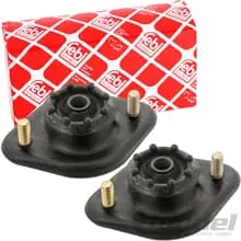 Versand Am Gleichen Tag 2x FEBI FEDERBEINLAGER HINTEN passend für BMW 3er E30 E36 E46 COUPE ALPINA Z1 Z3