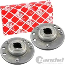 2x FEBI FEDERBEINLAGER VORDERACHSE passend für OPEL SIGNUM VECTRA C SAAB 9-3 Sonderaktion
