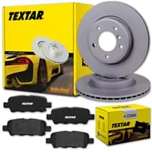 Expressversand TEXTAR BREMSSCHEIBEN 292mm + BELÄGE HINTEN passend für NISSAN QASHQAI +2 JJ10
