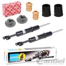 2x BILSTEIN B4 STOSSDÄMPFER + FEBI DOMLAGER VORNE für AUDI A4 8E B6 Limo + Avant Markenware