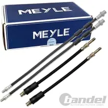 Highlight 4x MEYLE BREMSSCHLAUCH VORNE + HINTEN passend für BMW 5er E39 + TOURING