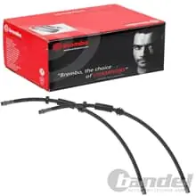 Schnäppchen 2x BREMBO BREMSSCHLAUCH VORNE RECHTS+LINKS FÜR AUDI Q7 (4LB) VW TOUAREG (7LA)