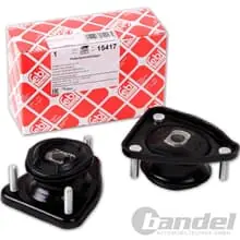 Billig 2x FEBI FEDERBEINLAGER DOMLAGER HINTEN HINTEN passend für BMW 5er E39 TOURING