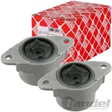 2x FEBI FEDERBEINLAGER HINTERACHSE passend für FORD FIESTA 5 FUSION MAZDA 2 Beliebt