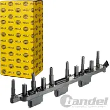 Neue Kollektion HELLA ZÜNDSPULE 4-POLIG für JEEP GRAND CHEROKEE 2 WJ WG 4.0 4x4 WRANGLER 2