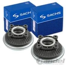 2x SACHS FEDERBEINLAGER DOMLAGER VORNE passend für OPEL ASTRA H + ZAFIRA B Schneller Versand