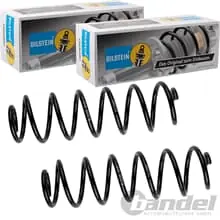 2 BILSTEIN B3 FAHRWERKSFEDER HINTEN passend für SKODA OCTAVIA 3 + VW GOLF 7 Super-Preis