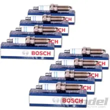 Ausverkauf 8x BOSCH IRIDIUM ZÜNDKERZE CNG LPG GAS für MERCEDES W211 E500 V8 E-Klasse E 500