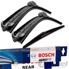 BOSCH AEROFIT SCHEIBENWISCHER VORNE + HINTEN passend für FORD FOCUS 3 III MK3 Direkt Vom Hersteller