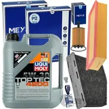 MEYLE FILTERSET+LIQUI 5W30 FÜR AUDI A3 8P VW PASSAT 3C GOLF 5 6 TOURAN 1T1 1T2 Wochenendangebot