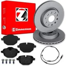 Preis Gesenkt Zimmermann BREMSSCHEIBEN 330mm + BELÄGE HINTEN passend für BMW 5er F11 Touring