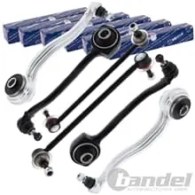 Markenprodukt MEYLE QUERLENKER + KOPPELSTANGE VORNE für MERCEDES C KLASSE W S CL 203 C A 209