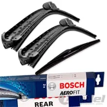 BOSCH AEROFIT SCHEIBENWISCHER VORNE + HINTEN passend für MERCEDES B-KLASSE W245 Zertifiziert