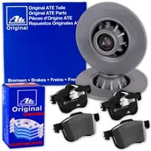 ATE BREMSSCHEIBEN + BELÄGE HINTEN für OPEL VIVARO A RENAULT TRAFIC 2 PRIMASTAR Mega-Angebot