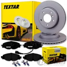 TEXTAR BREMSSCHEIBEN 288mm + BELÄGE VORNE passend für VW GOLF 7 + T-ROC Top-Angebot