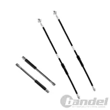 4x BREMSSCHLAUCH BREMSSCHLÄUCHE KOMPLETT passend für AUDI A3 SKODA YETI VW GOLF Jetzt Bestellen