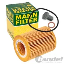 Begrenztes Angebot MANN ÖLFILTER FILTEREINSATZ+SCHRAUBE 3er E36 E46 5er E39 E60 X3 E83 X5 E53 Z3